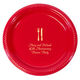 Personalized Plastic Fork and Knife Plates Image 2 of 5